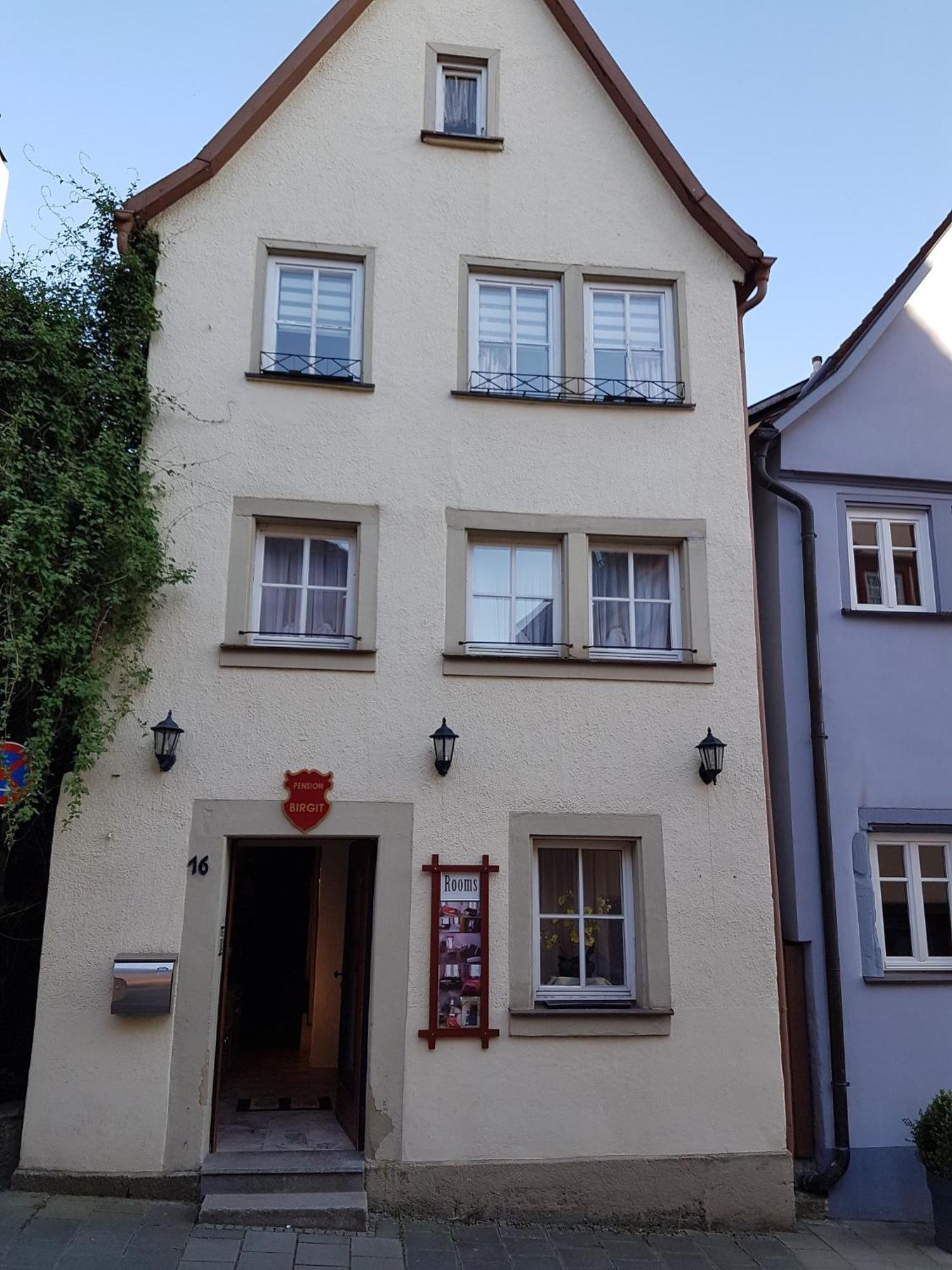 Pension Birgit Rothenburg ob der Tauber Kültér fotó